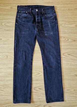 Джинси чоловічі levi's 501 w34 l34 (levis/левайс) original