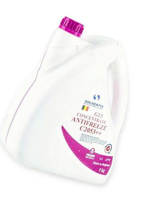Антифриз фіолетовий 5 л -37°c концентрат (1 -1) g13 solventis