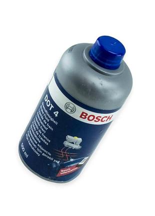 Тормозная жидкость dot 4 (0,5 л) bosch