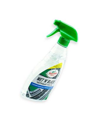 Очиститель-востановитель цвета резины и пластика turtle wax wet n black (500мл) тригер