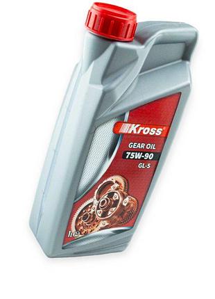 Олива трансмісійна kross 75w-90 gl-5 1л