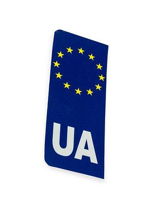 Наклейка на номер "евро ua"