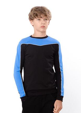 Кофта джемпер демісезонний для хлопчика, двонитка, 128см, 134см, 140см, 146см, 152см, 158см, 164см, 170см