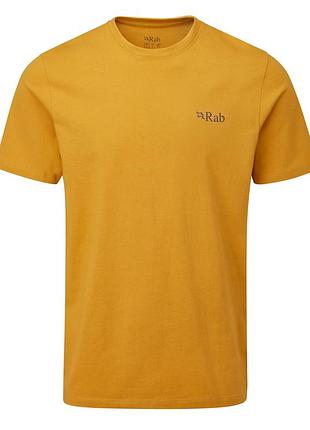 Чоловіча футболка rab stance mountain peak tee sahara