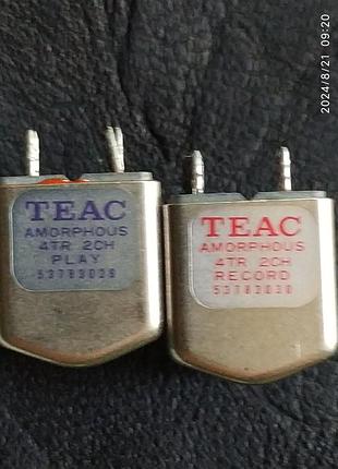 Комплект оригинальных высококачественных аморфных магнитных головок teac (made in japan)