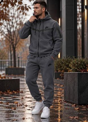 Теплый костюм nike флис
