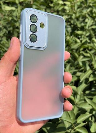 Чохол-накладка case lab nebula захист камери для samsung a06 4g синій
