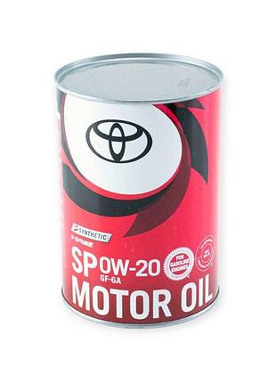 Масло toyota 0w-20 motor oil japan (1л)