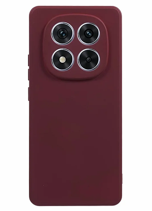 Чохол-накладка bizon android захист камери для xiaomi redmi note 14 pro 5g сливовий фіолетовий