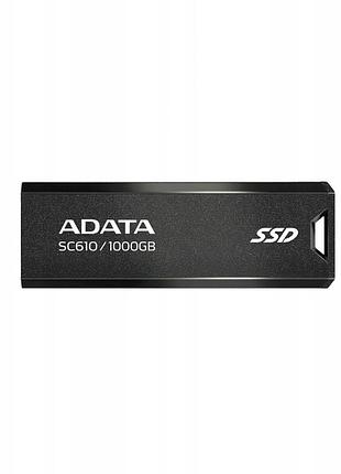 Портативний диск adata sc610 1tb чорний