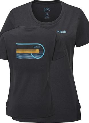 Жіноча футболка rab stance cinder tee wmn beluga