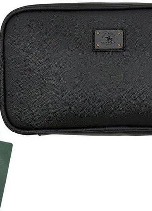 Сумка santa barbara polo & racquet club barbara polo adil fingerprint lock bag чорний