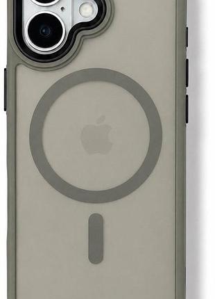 Чохол-накладка case lab nebula ring для iphone 17 сірий