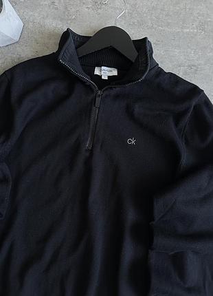 Светр calvin klein golf чоловічий 1/3 zip