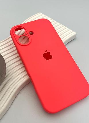 Чохол-накладка silicone full aa camera protect для apple iphone 17 рожевий 4