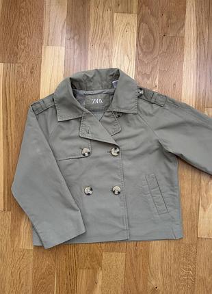 Тренч дитячий zara 116