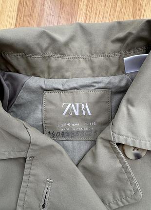 Тренч детский zara 116 3