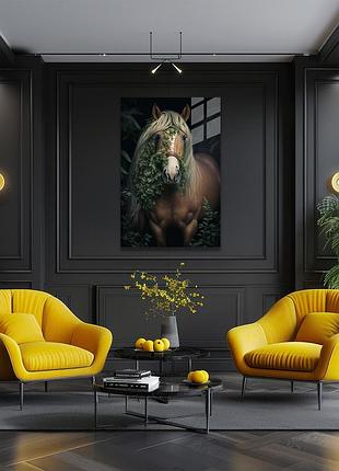 Картина на стекле novellaprint "лесной страж" 30x45см (pic-440-00)