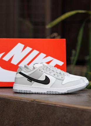 Термо кроссовки nike dunk low gore-tex summit white