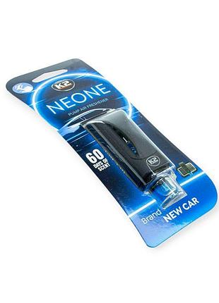 Ароматизатор на обдув жидкий 6мл k2 neone "new car"