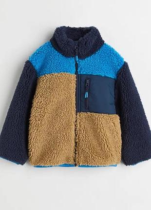 Шубка тедди teddy h&amp;m размер 134-140