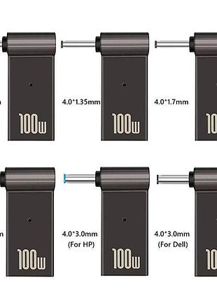 Адаптер для зарядки ноутбука usb type-c на dc - 4.0*1.7 мм 3