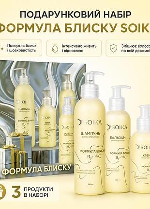 Подарочный набор реконструктор soika формула блеска no3