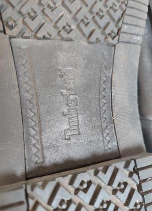 Кожаные ботинки черевики timberland 9