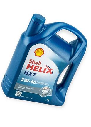 Олива моторна shell 5w-40 helix hx7 4л