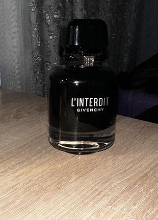 Жіноча парфумована вода givenchy l’interdit eau de parfum intense 2