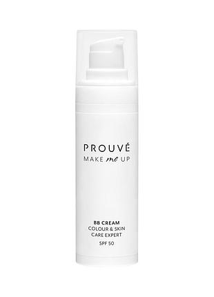 Bb-крем prouvé colour & skin care expert з spf 50, натуральним покриттям і гіалуроновою кислотою, 30 мл