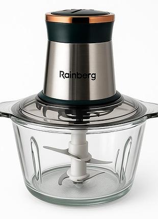 Блендер для смузи и соусов rainberg rb-2201 1300 вт, блендер с нержавеющей сталью ножей pb-23