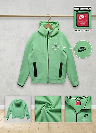 Зип худи от бренда nike tech fleece