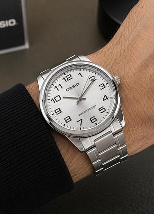 Чоловічий годинник casio mtp-v001d-7b 9