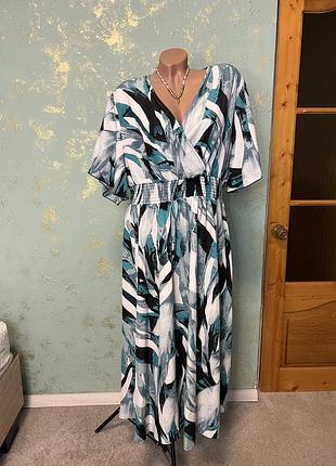 Шарна шифонова сукня міді від shein❤️
