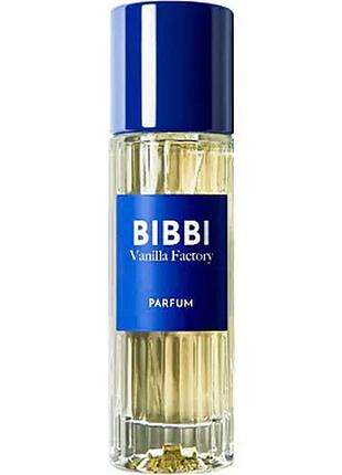 Bibbi parfum vanilla factory 30мл парфумована вода