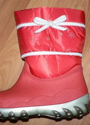 Детские зимние сапоги ботинки сноубутсы угги валенки бурки1 фото
