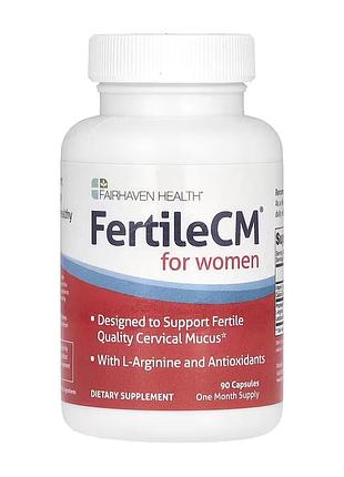 Комплекс для женского репродуктивного здоровья fairhaven health fertilecm, 90 капсул