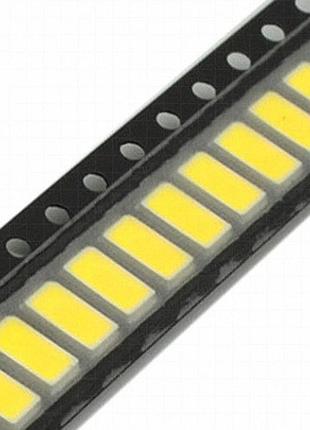 Smd 5630/5730, теплый белый светодиод — 100 шт., 3 в, 0,2 вт, 35–40 лм, идеально подходит для подсветки телевизоров и самостоятель