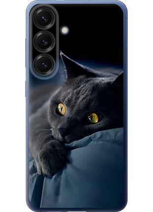 Чехол на samsung galaxy s25 plus дымчатый кот "825u-3826-851"