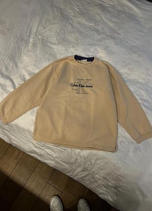 Вінтажний світшот calvin klein jeans