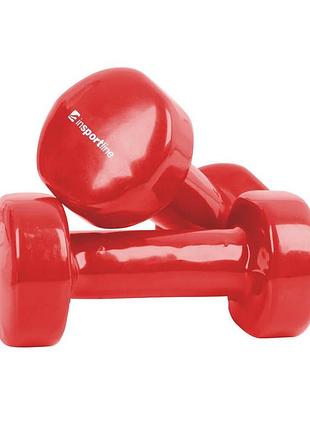 Гантели виниловые insportline smoothbell 2 x 1,5 кг