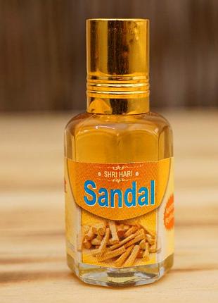 Парфумерна олія сандал вриндаван sandal oil 10ml.