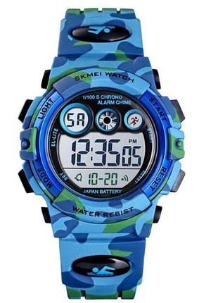 Детские наручные часы skmei kids кварцевые, водостойкие.
