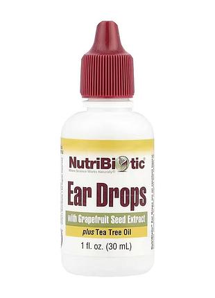 Ушные капли, nutribiotic, 30 мл, для ежедневного рациона.