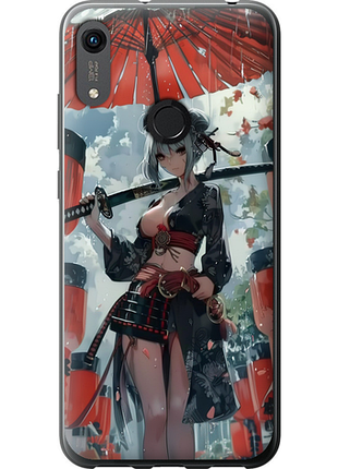 Чохол на huawei y6s гейша-воїн "6124u-1871-851"