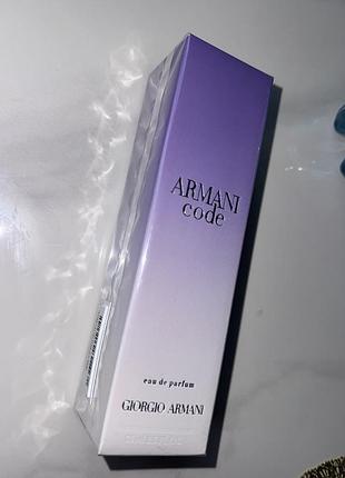 Парфуми giorgio armani code women духи жіночі 75 мл  армані