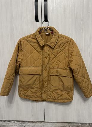 Демісезонна куртка zara 9р. 134см