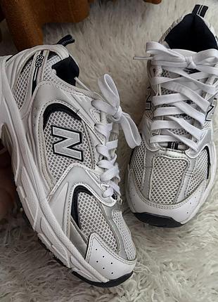 Кроссовки стиль new balance кожа
