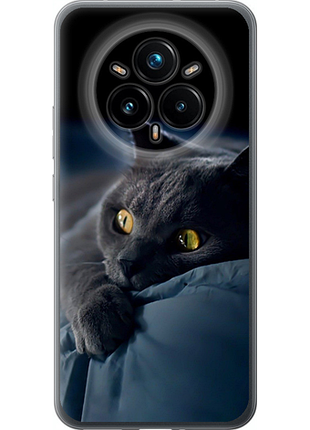 Чохол на realme 14 pro + димчастий кіт "825u-3968-851"